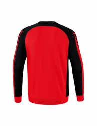 ERIMA Six Wings Sweatshirt rot/schwarz