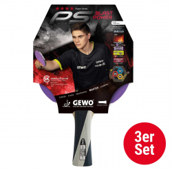 GEWO Set 3x Schläger PS Blast Power