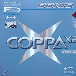 Donic Belag Coppa X2 Platin Soft (Sonderposten)