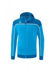 ERIMA CHANGE by erima Trainingsjacke mit Kapuze curacao/mykonos/weiß