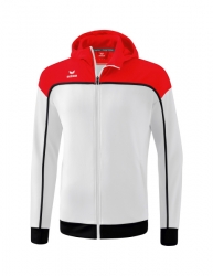 ERIMA CHANGE by erima Trainingsjacke mit Kapuze weiß/rot/schwarz