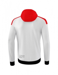 ERIMA CHANGE by erima Trainingsjacke mit Kapuze weiß/rot/schwarz