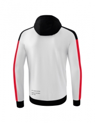 ERIMA CHANGE by erima Trainingsjacke mit Kapuze weiß/schwarz/rot
