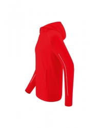 ERIMA LIGA STAR Trainingsjacke mit Kapuze rot/weiß