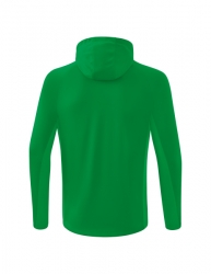 ERIMA LIGA STAR Trainingsjacke mit Kapuze smaragd/weiß