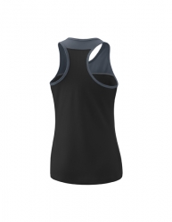 ERIMA Damen CHANGE by erima Tanktop black grey/slate grey/weiß