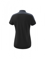 ERIMA Damen CHANGE by erima Poloshirt black grey/slate grey/weiß