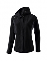 ERIMA Damen Multifunktionsjacke schwarz