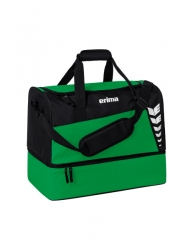 ERIMA SIX WINGS Sporttasche mit Bodenfach smaragd/schwarz