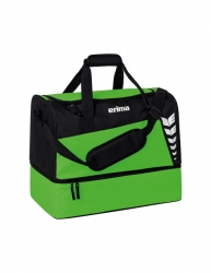 ERIMA SIX WINGS Sporttasche mit Bodenfach green/schwarz
