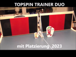 Returnboard TOPSPIN TRAINER DUO mit Platzierung 2023