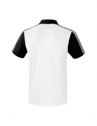 ERIMA Premium One 2.0 Poloshirt weiß/schwarz/weiß (Restposten)