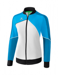 ERIMA Damen Premium One 2.0 Präsentationsjacke weiß/curacao/schwarz (Sonderposten)