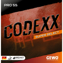 GEWO Belag Codexx Pro 55 SuperSelect