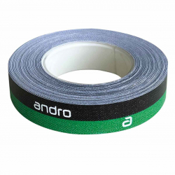 andro Kantenband Stripes 12mm/5m schwarz/grün