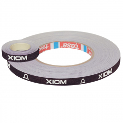 Xiom Kantenband Logo, 12mm/5m, schwarz