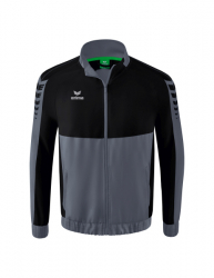 ERIMA Six Wings Präsentationsjacke slate grey/schwarz (Sonderposten)