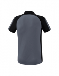 ERIMA Six Wings Poloshirt slate grey/schwarz (Sonderposten)