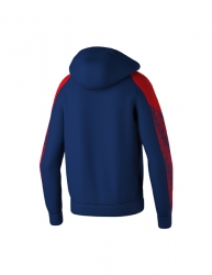 ERIMA EVO STAR Trainingsjacke mit Kapuze new navy/rot