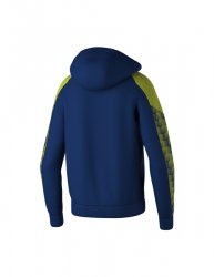 ERIMA EVO STAR Trainingsjacke mit Kapuze new navy/lime