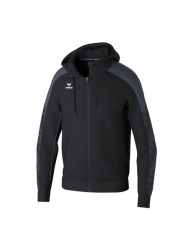 ERIMA EVO STAR Trainingsjacke mit Kapuze schwarz/slate grey