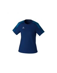 ERIMA Damen EVO STAR T-Shirt new navy/mykonos blue