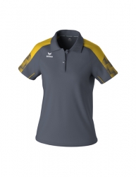 ERIMA Damen EVO STAR Poloshirt slate grey/gelb