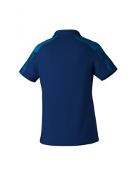 ERIMA Damen EVO STAR Poloshirt new navy/mykonos blue