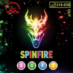 der materialspezialist Belag Spinfire Soft (Kurznoppe)