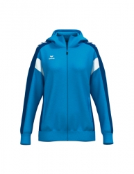 ERIMA Damen CELEBRATE 125 Training Jacket with hood curacao/new royal