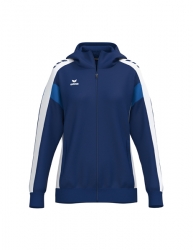 ERIMA Damen CELEBRATE 125 Training Jacket with hood new navy/weiß