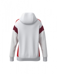 ERIMA Damen CELEBRATE 125 Training Jacket with hood weiß/rot