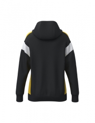 ERIMA Damen CELEBRATE 125 Training Jacket with hood schwarz/gelb