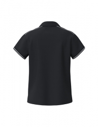 ERIMA Damen CMPT Poloshirt schwarz/weiß