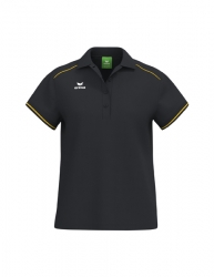 ERIMA Damen CMPT Poloshirt schwarz/gelb