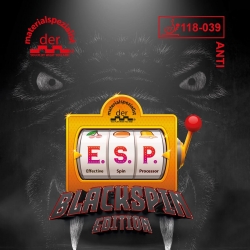 der materialspezialist Belag E.S.P. BlackSpin Edition (Anti)