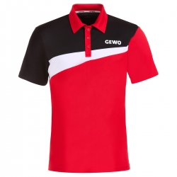 GEWO Poloshirt Fondi III rot/schwarz
