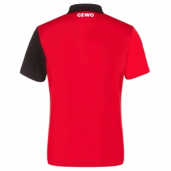 GEWO Poloshirt Fondi IV schwarz/rot