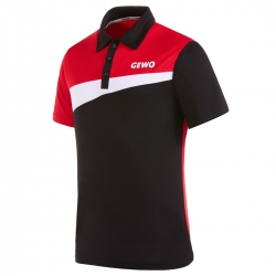 GEWO Poloshirt Fondi IV schwarz/rot