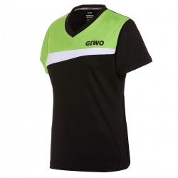 GEWO Lady Shirt Fondi I schwarz/lime