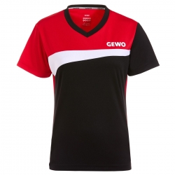 GEWO Lady Shirt Fondi IV schwarz/rot