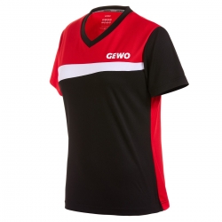 GEWO Lady Shirt Fondi IV schwarz/rot