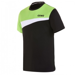 GEWO T-Shirt Fondi I schwarz/lime