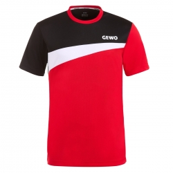 GEWO T-Shirt Fondi III rot/schwarz