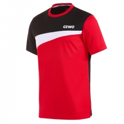 GEWO T-Shirt Fondi III rot/schwarz