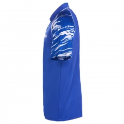 GEWO Poloshirt Marmo I blau/weiß