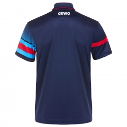 GEWO Poloshirt Sarno I navy/rot