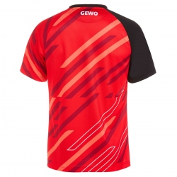 GEWO T-Shirt Ponza I rot/schwarz