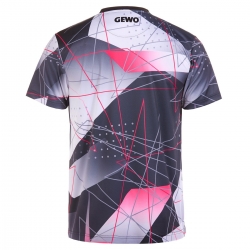 GEWO T-Shirt Lugo I schwarz/pink