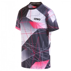 GEWO T-Shirt Lugo I schwarz/pink